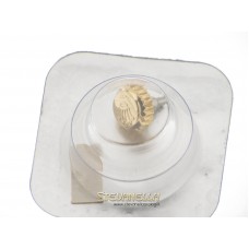 Corona di carica Rolex placcata oro giallo ref. 24-604-3 nuova